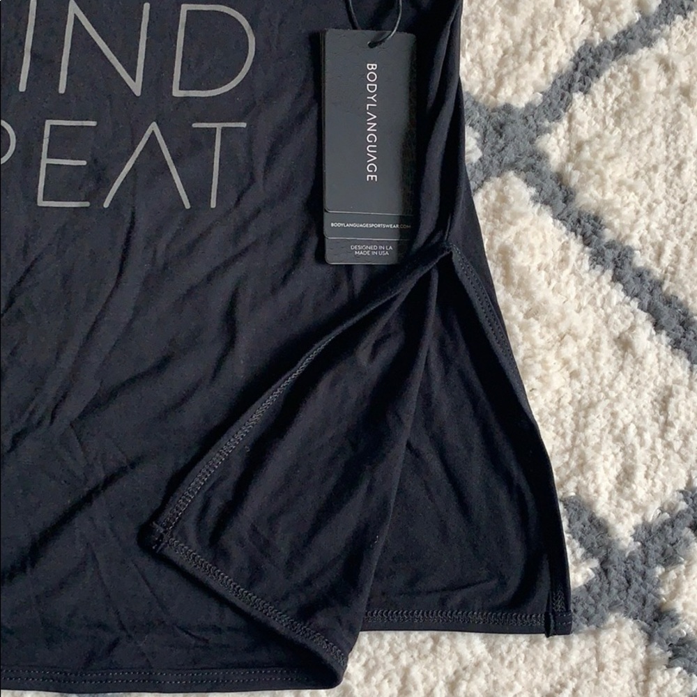 Body Language Rise Grind Repeat Slit Tank Top - Picture 5 of 8
